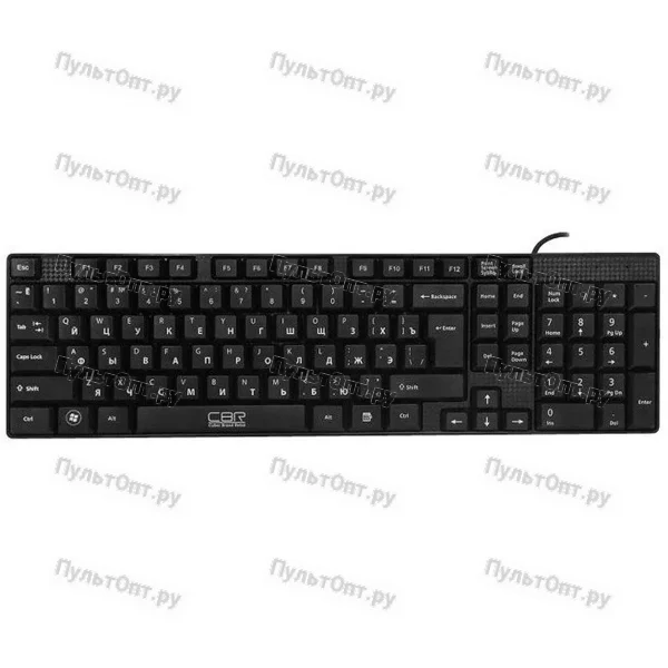 Клавиатура CBR KB 110, USB, чёрная