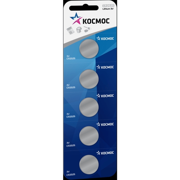 Эл. пит. CR2025 BL5 Космос (5/60)