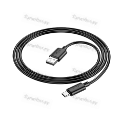 Кабель Hoco X88 USB (m)-Type-C (m) 1м 3.0A ПВХ черный (1/420)