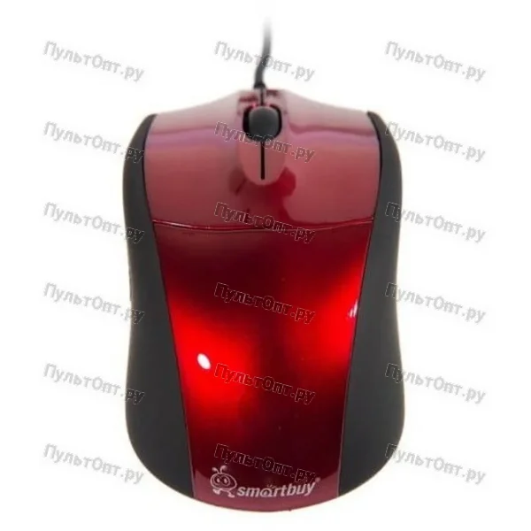 Мышь Smartbuy 325, красная, USB