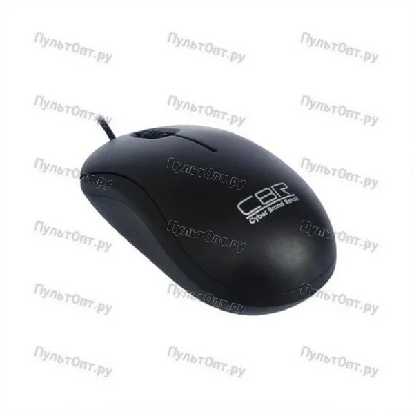 Мышь CBR CM-112, чёрная, USB