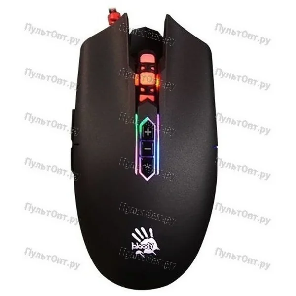 Мышь A4 Bloody Q80 черный оптическая (3200dpi) USB игровая (8but)