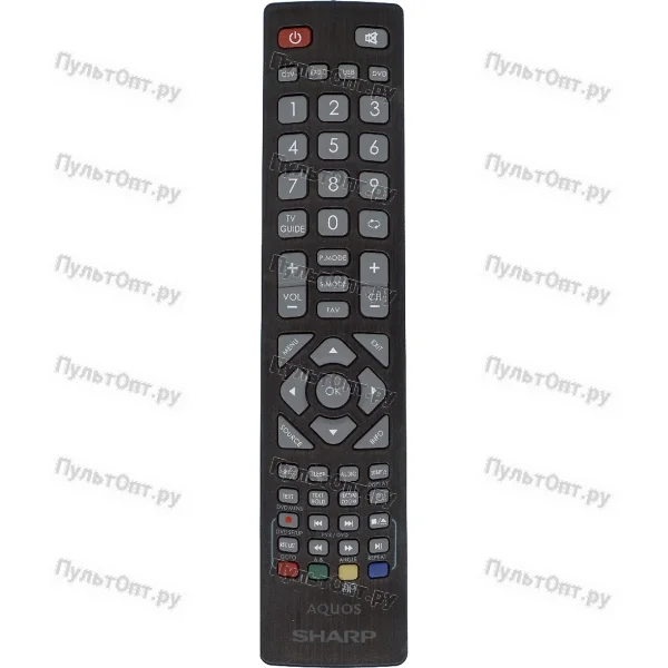 Пульт Sharp LC-32HI3222E черный (ИК управление) (оригинальный)