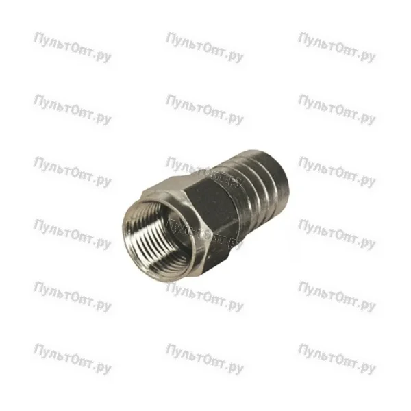 F разъем под обжим с кольцом (RG-6) (50)