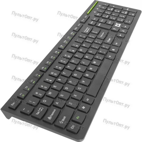 Клавиатура Defender UltraMate SM-536 RU, черный, беспроводная, мультимедиа