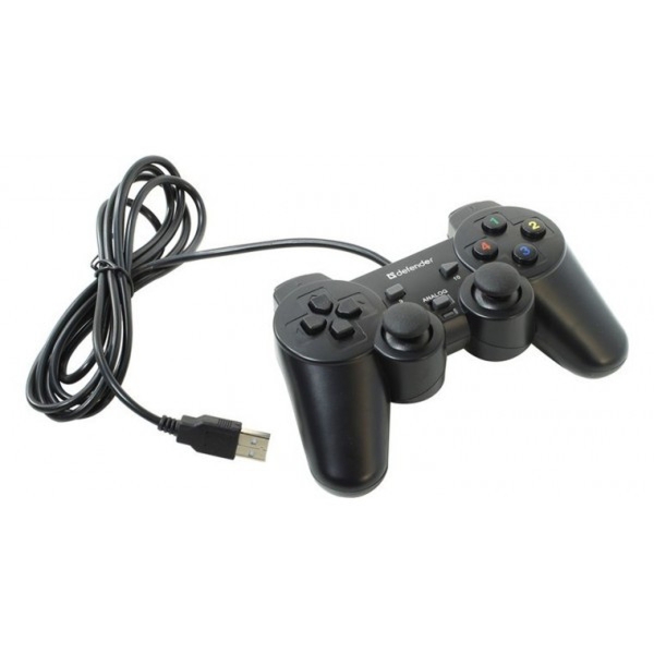 Геймпад Defender Omega USB,12 кнопок, 2 стика, проводной