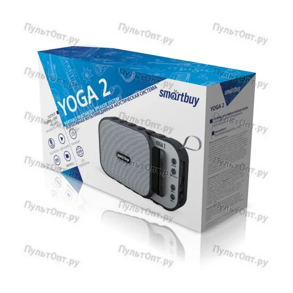 Беспроводная колонка Smartbuy YOGA 2 bluetooth 5.0 FM SD черная