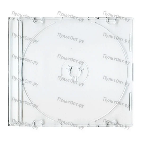 Футляр для 1CD 5 мм Slim (прозрачн матовый) (200)