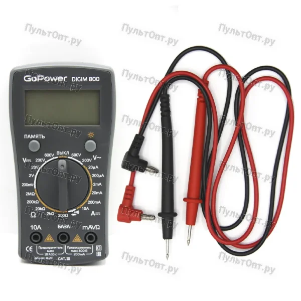 Мультиметр GoPower DigiM 800