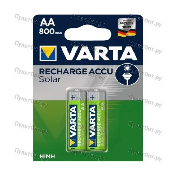 Аккумулятор AA BL2 Varta Solar 800mAh (20)