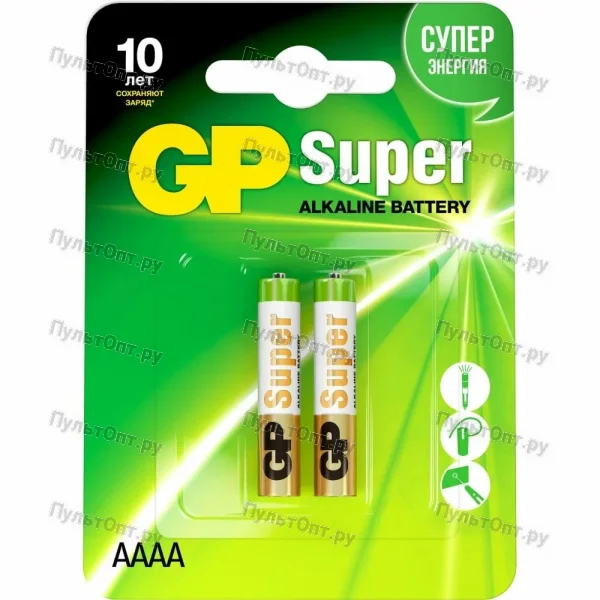 Эл. пит. AAA alkaline BL02 GP Super (20)