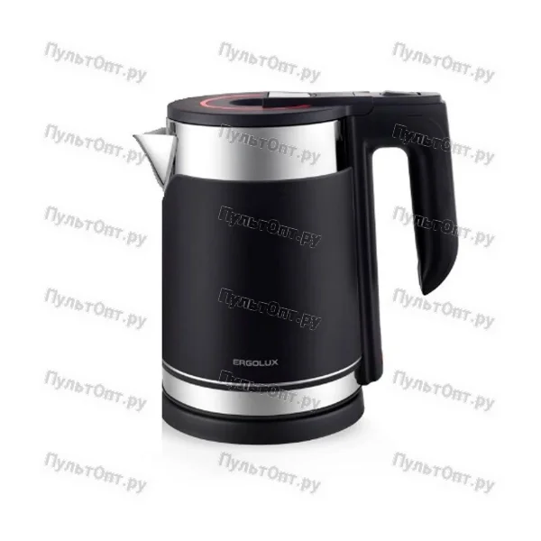 Электрочайник Ergolux ELX-KS10-C02 1800W 1.8л черный (1/12)