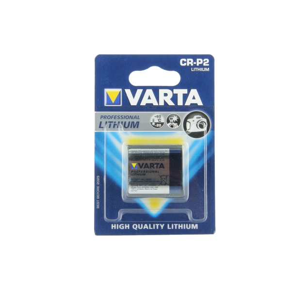 Эл. пит. CR-P2 lithium BL1 Varta 6V (10/100)