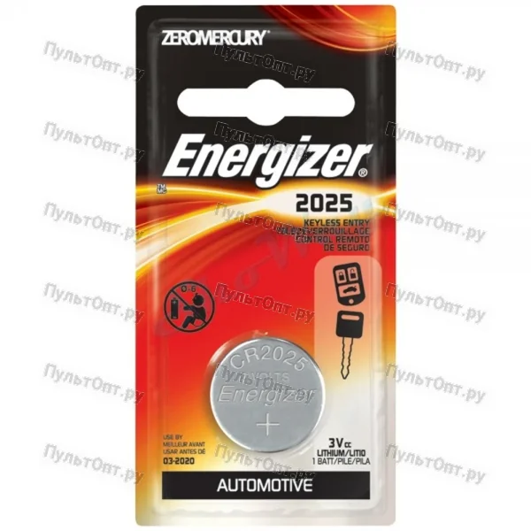 Эл. пит. CR2025 BL1 Energizer (1/10)
