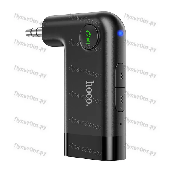 Аудио-ресивер Hoco E53 Dawn sound in-car AUX wireless receiver (черный)