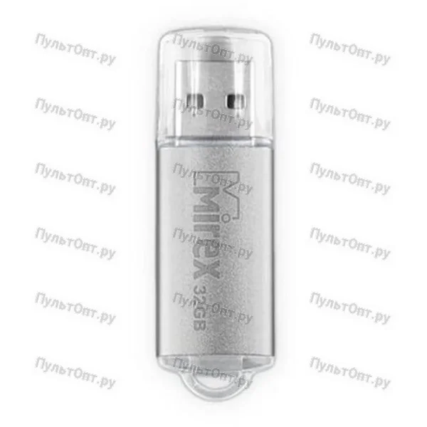 USB 32GB Mirex UNIT серебро (ecopack)