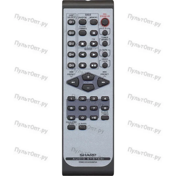 Пульт Sharp RRMC G0408AWSA (оригинальный)