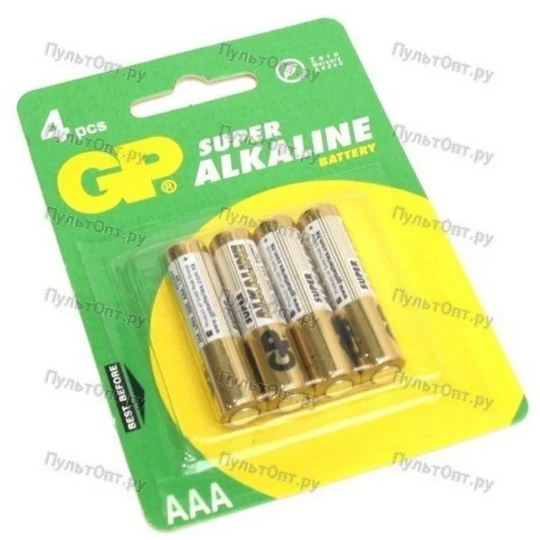 Эл. пит. AAA alkaline BL04 GP Super (40)