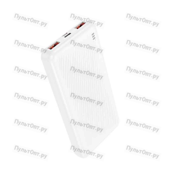 Аккумулятор внешний Borofone BJ56 Graceful, 10000mAh, пластик, PD20Вт, 1 USB выход, Type-C, цвет: бе
