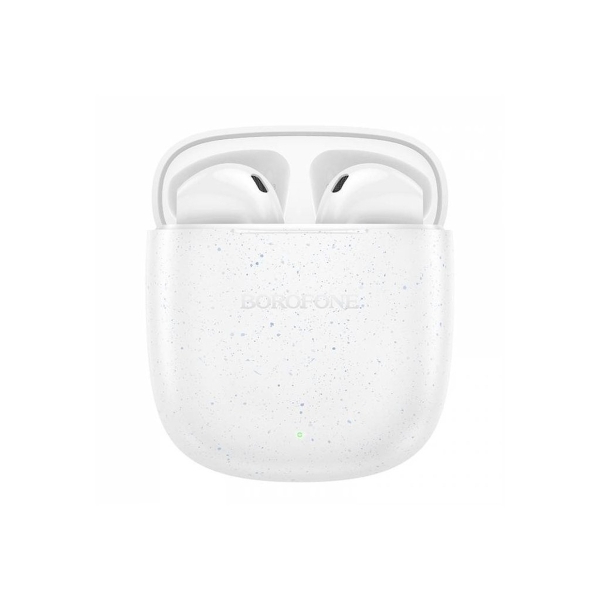 Наушники внутриканальные Borofone BW45 Wide, пластик, bluetooth 5.3, микрофон, цвет: белый (1/22/132