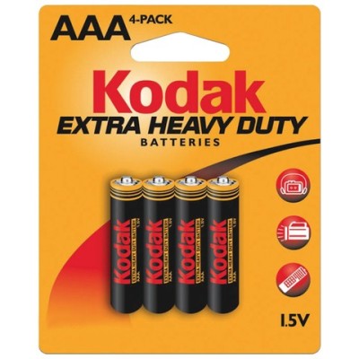 Элемент питания Kodak Heavy Duty R03 BL4 (K3AHZ-4) (48/240/33600)