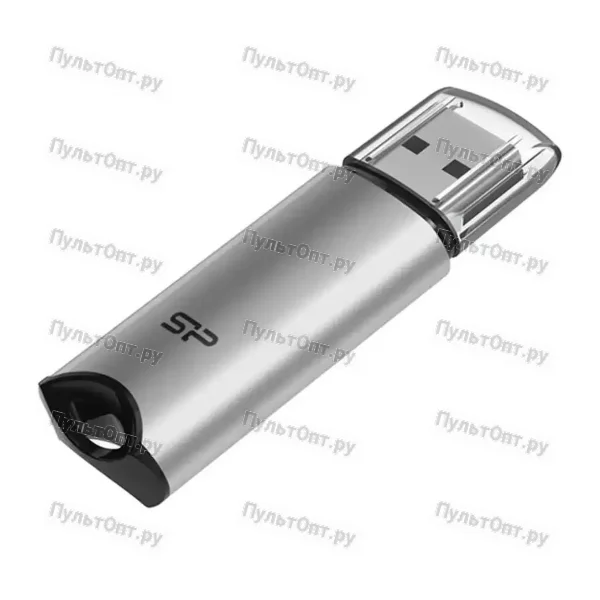 USB 3.2 128GB Silicon Power Marvel M02 серебро