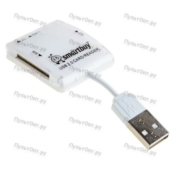 Картридер Smartbuy белый (SBR-717-W) (1/5)