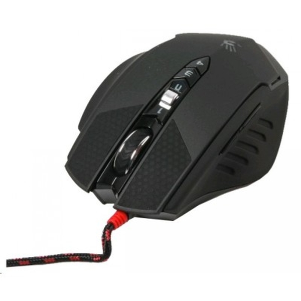 Мышь A4 Bloody TL7 Terminator черный/серый лазерная (8200dpi) USB2.0 игровая (9but)