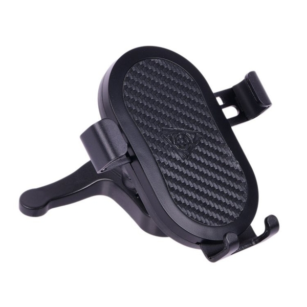 Автомобильный держатель моб. устройств Qcyber Mobile Gravity + беспр. зарядка QI 1А на вентиляционну