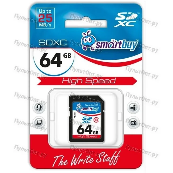 SDXC 64GB Smartbuy Class 10