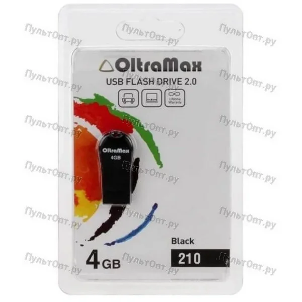 USB 4GB OltraMax 210 чёрный