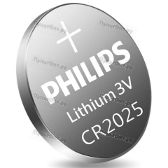 Батарейка Philips CR2025 BL5 Lithium 3V (5/100/1000)
