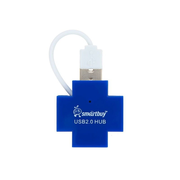 USB-Хаб Smartbuy 6900 4USB голубой