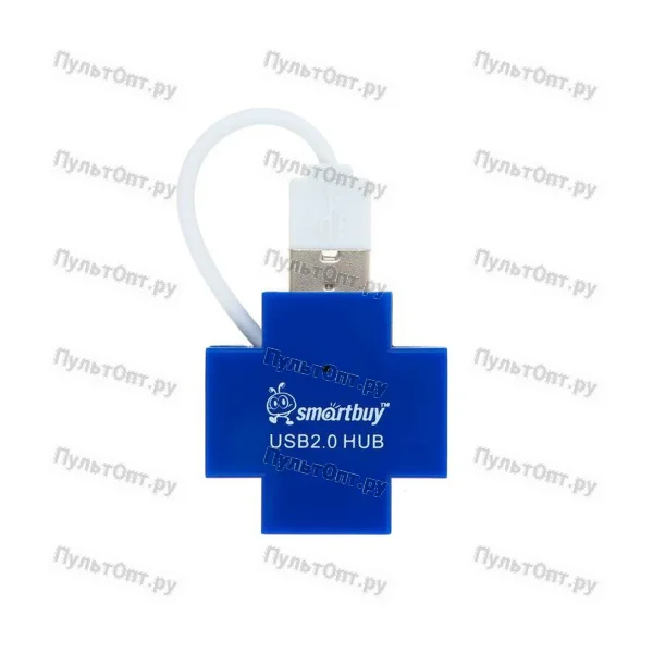 USB-Хаб Smartbuy 6900 4USB голубой