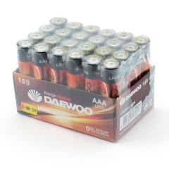 Эл. пит. AAA alkaline BOX24 Daewoo Energy (24)