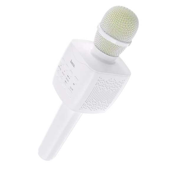 Микрофон-динамик Hoco BK5 Cantando karaoke microphone (белый)