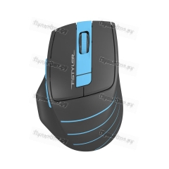 Мышь A4TECH Fstyler FG30 серый/синий оптическая (2000dpi) беспроводная USB (5but)