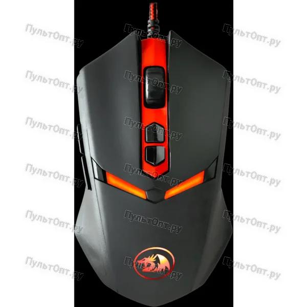 Мышь Redragon Nemeanlion, черная, USB, игровая, RGB