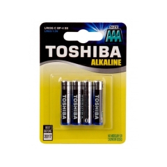 Элемент питания Toshiba LR03 4BL 4/card (4/48/192)