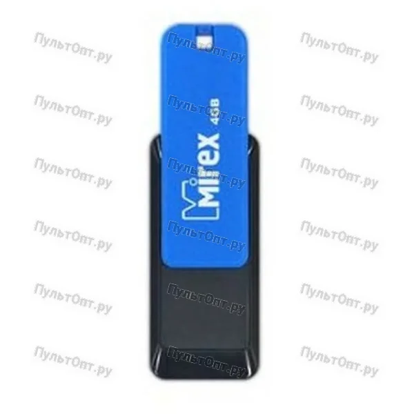 USB 4GB Mirex CITY синий (ecopack)