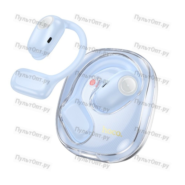 Наушники внутриканальные Hoco EA3 Talent, пластик, bluetooth 5.3, микрофон, цвет: синий (1/91)