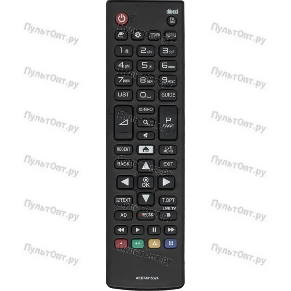 Пульт Huayu для LG AKB74915324