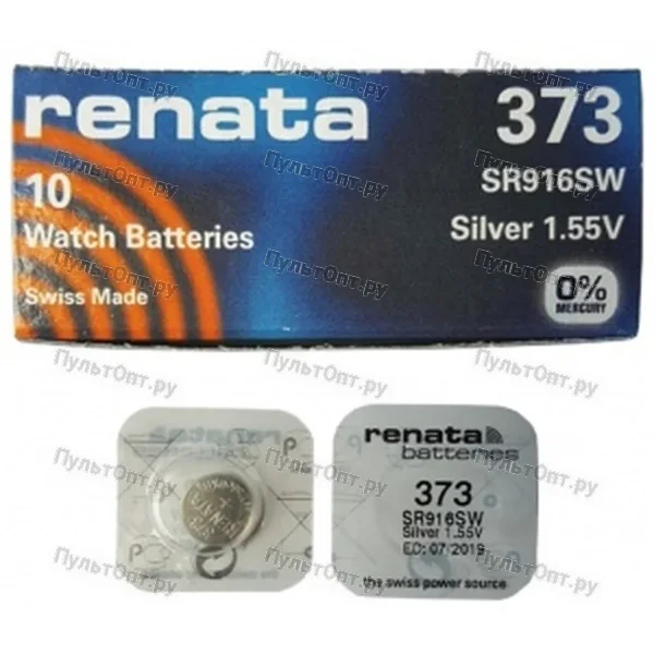 Эл. пит. 373 (SR68, SR916SW, SBAJ-DJ) Renata (1)