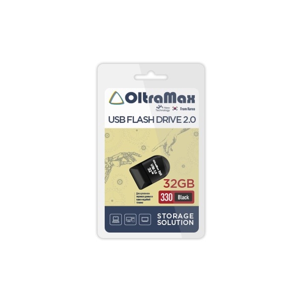 USB 32GB OltraMax 330 чёрный