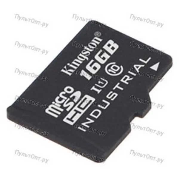 MicroSD 16GB Kingston Class 10 UHS-I Industrial Temp без адаптера