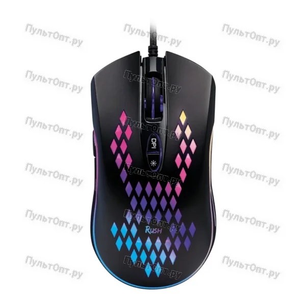 Мышь игровая проводная Smartbuy RUSH Incerto черная (SBM-741G-K) (1/40)