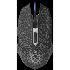 Мышь Defender Shock GM-110L, USB, проводная, игровая, 6 кнопок, длина кабеля 1,5 м.