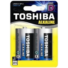 Эл. пит. Toshiba LR20 2BL 2/card (2/20/80)