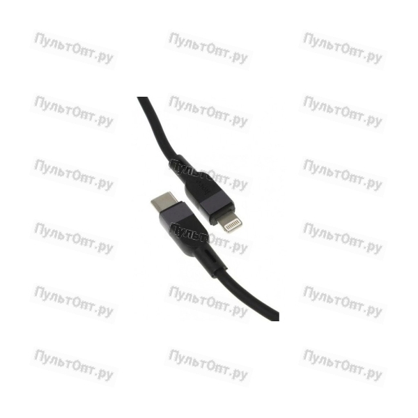 Кабель Hoco X109 Type-C (m)-Lightning (m) 1м 27W силикон черный (1/31/310)