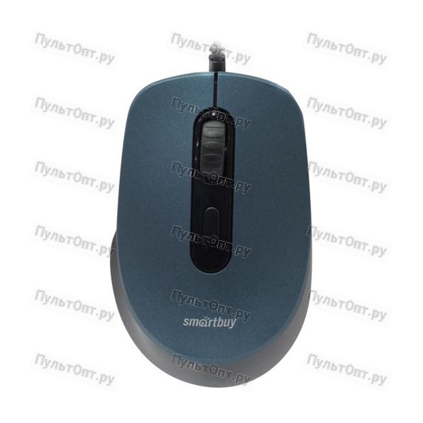 Мышь проводная Smartbuy 265 ONE классическая USB бесшумная синий